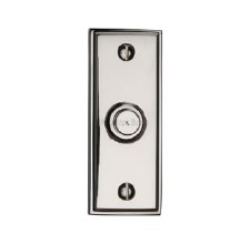 Heritage V1180 Edwardian Bell Push Polished Nickel