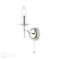 Marble Hill Wall Light Polished Nickel