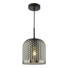 Esila Single Pendant Matt Black