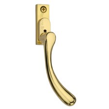 Heritage Locking Ball Espag. Handle V1009L Right Hand Polished Brass Lacquered Heritage Locking Ball Espag. Handle V1009L Right Hand Polished Brass Lacquered