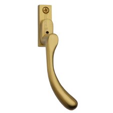 Heritage Locking Ball Espag. Handle V1009L Right Hand Satin Brass Heritage Locking Ball Espag. Handle V1009L Right Hand Satin Brass