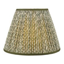 Esther Cotton Empire Shade 35cm Green