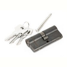 From The Anvil Euro Lock Cylinder 35/35 Aged Bronze Key Differ