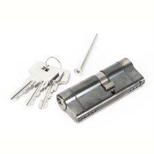 From The Anvil Euro Lock Cylinder 35/45 Pewter Key Differ