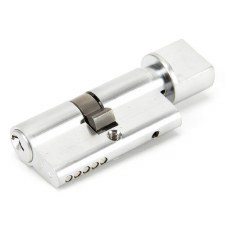From The Anvil Euro Thumbturn Cylinder Satin Chrome 30 Key Alike