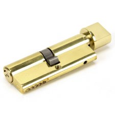 From The Anvil Euro Thumbturn Cylinder Polished Brass 40 Key Alike