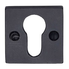 Heritage Square Euro Escutcheon RDB158 Rustic Dark Bronze Heritage Square Euro Escutcheon RDB158 Rustic Dark Bronze