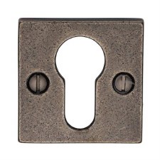 Heritage Square Euro Escutcheon RPW158 Rustic Pewter