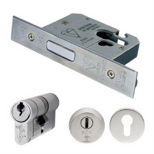 British Standard Euro Deadlock 2.5" Stainless Steel