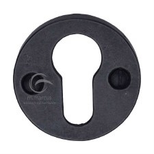 Heritage Round Euro Escutcheon RDB556 Rustic Dark Bronze Heritage Round Euro Escutcheon RDB556 Rustic Dark Bronze