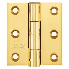 Falling Hinges 1811 Left Hand 75x67mm Polished Brass Unlacquered Falling Hinges 1811 Left Hand 75x67mm Polished Brass Unlacquered