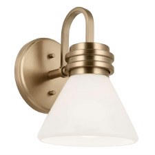 Kichler Farum Bathroom Wall Light Champagne Bronze Kichler Farum Bathroom Wall Light Champagne Bronze