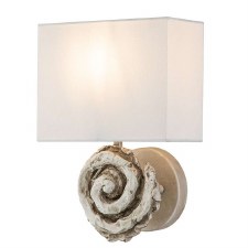 Flambeau Swirl Large Wall Light Antique White