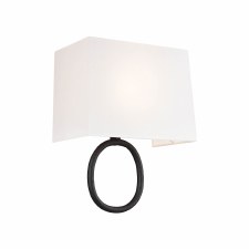 Feiss Indo Single Wall Light Aged Iron Feiss Indo Single Wall Light Aged Iron