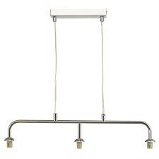 Feya 3 Light Linear Pendant Polished Chrome