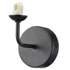 Feya Single Wall Light Matt Black