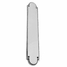 Brassart Princess 933 Finger Plate Polished Chrome