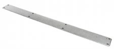 From The Anvil Long Plain Finger Plate Small Pewter