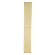 Heritage Finger Plate V740 500mm Satin Brass