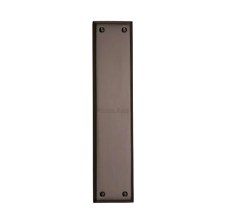 Heritage Fingerplate V743 Matt Bronze