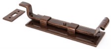 From The Anvil Fishtail Cranked Door Bolt 6" Bronze