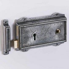 Flanged Iron Rim Lock 6" Right Hand