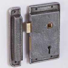 Flanged Upright Rim Lock 2.5" Right Hand