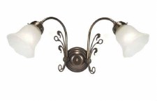 Fleur De Lys Double Wall Light