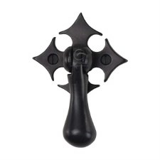 Heritage Fleur-De-Lys Drop Pull RDB6261 Rustic Dark Bronze