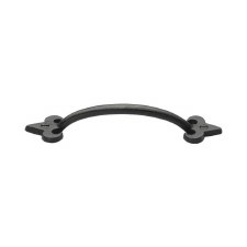 Heritage Fleur-De-Lys Cabinet Pull RDB1092 158mm Rustic Dark Bronze