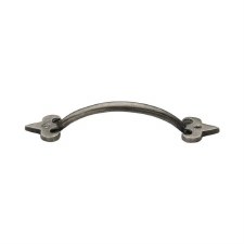 Heritage Fleur-De-Lys Cabinet Pull RPW1092 158mm Rustic Pewter