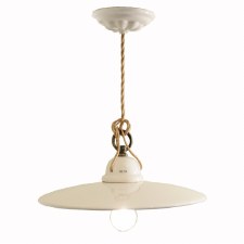 Ferroluce Flex Pendant Ceiling Light Crema