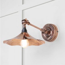 From The Anvil Flora Wall Light Smooth Copper