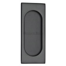 Heritage Flush Pull Handle C1850 105 Matt Black