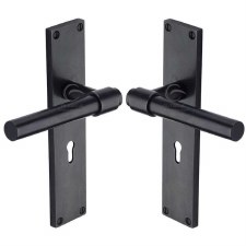 Heritage Fountian Lock Door Handle RDB23900 Rustic Dark Bronze Heritage Fountian Lock Door Handle RDB23900 Rustic Dark Bronze