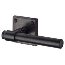 Heritage Fountain Square Rose Door Handle RDB2390 Rustic Dark Bronze Heritage Fountain Square Rose Door Handle RDB2390 Rustic Dark Bronze