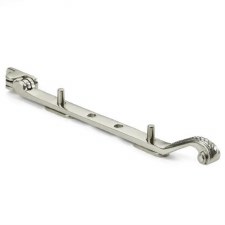 Georgian Window Stay 10" Polished Nickel