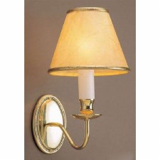 Georgian Wall Light Polished Brass