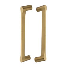 Heritage Gio Door Pull Handles BTB1238 332mm Polished Brass