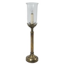Gothic Medium Table Light Renovated Brass