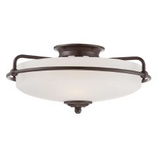 Quoizel Griffin Flush Ceiling Light Palladian Bronze Quoizel Griffin Flush Ceiling Light Palladian Bronze