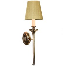 Grosvenor Single Wall Light Renovated Brass