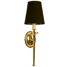 Grosvenor Bathroom Wall Light Polished Brass Unlacquered