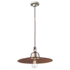 Ferroluce Ceiling Light C1433 Craquele