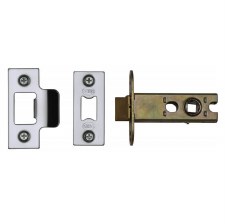 Heritage Heavy Duty Mortice Tubular Latch YKAL2 Polished Chrome 2.5"