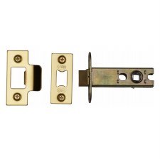 Heritage Heavy Duty Mortice Tubular Latch YKAL3 Polished Brass 3"