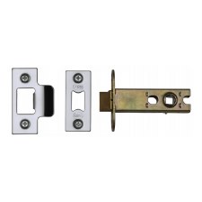 Heritage Heavy Duty Mortice Tubular Latch YKAL3 Polished Chrome 3"