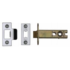 Heritage Heavy Duty Mortice Tubular Latch YKAL4 Polished Chrome 4"