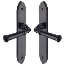 Heritage Hadley Latch Door Handle RDB4710 Rustic Dark Bronze Heritage Hadley Latch Door Handle RDB4710 Rustic Dark Bronze