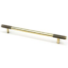 From The Anvil Half Brompton Pull Handle Large Aged Brass